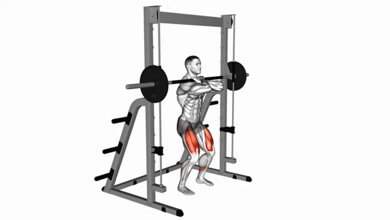 Smith Front Squats