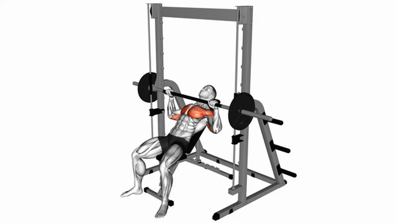 How to do the Smith Incline Bench Press? Image