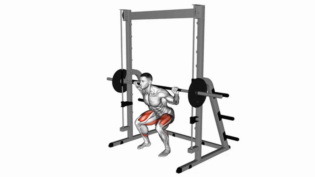 How to do the Smith Low Bar Squat? Image