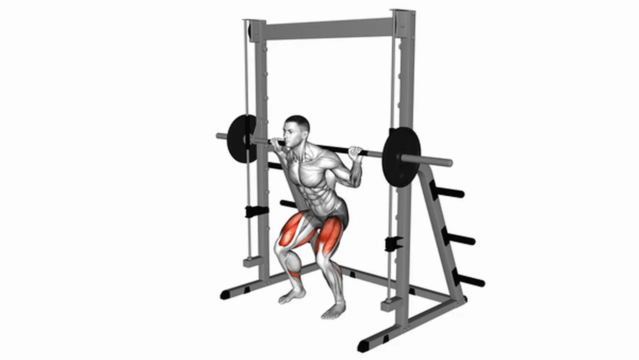 Common variations of Smith Low Bar Squat Image