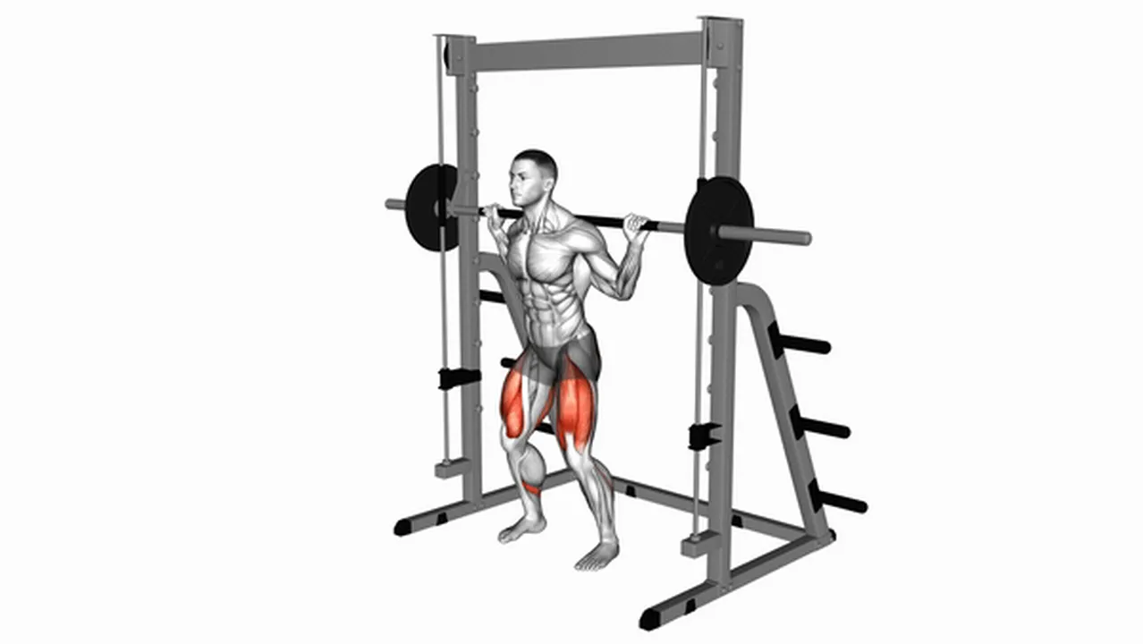 Common mistakes during Smith Low Bar Squat Image