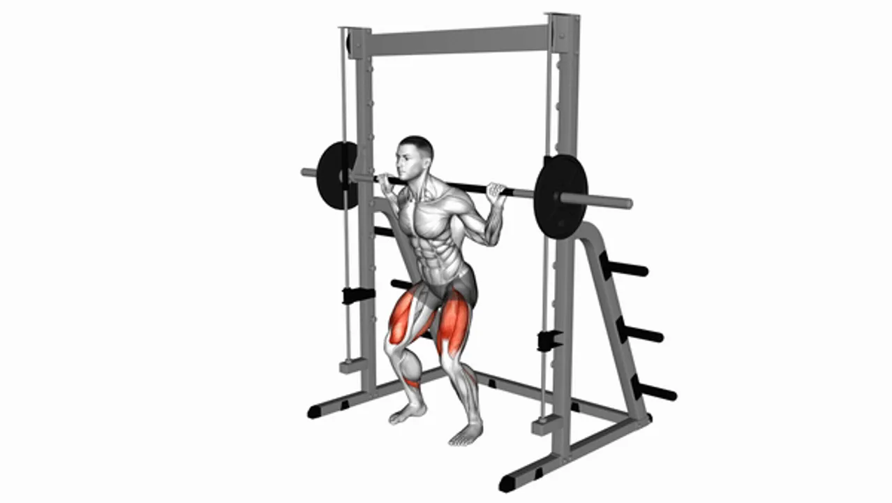 Smith Low Bar Squat