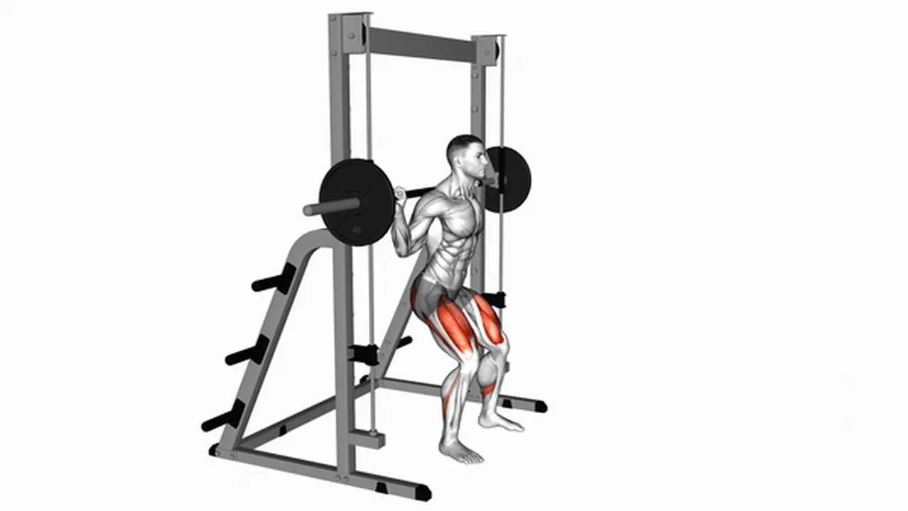 How to do Smith Machine Chair Squats? Image