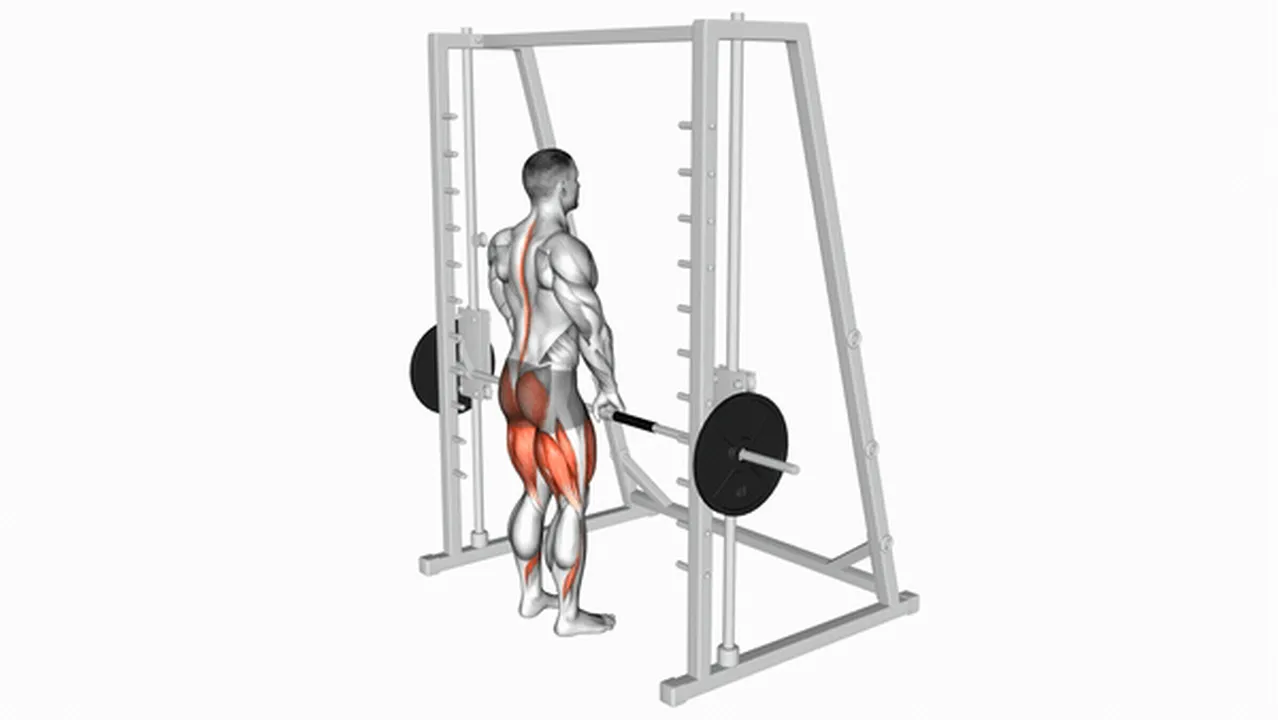 How to do the Smith Machine Deadlift? Image