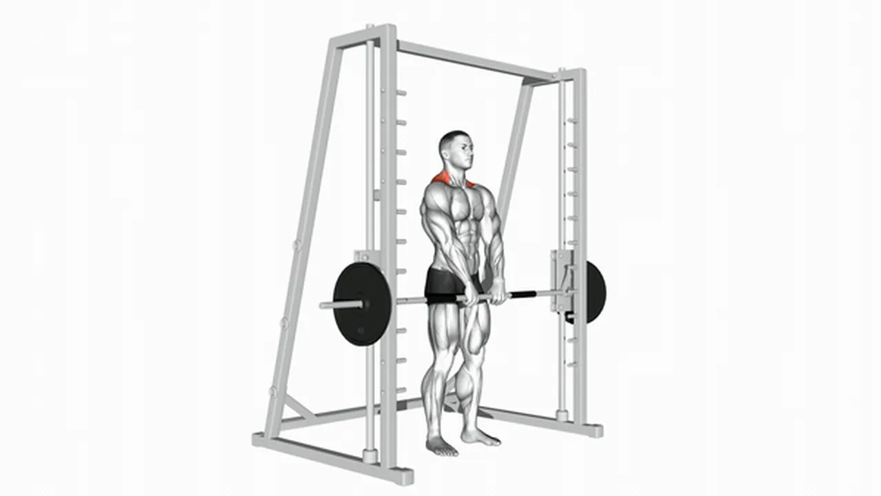 How to do Smith Machine shrugs? Image