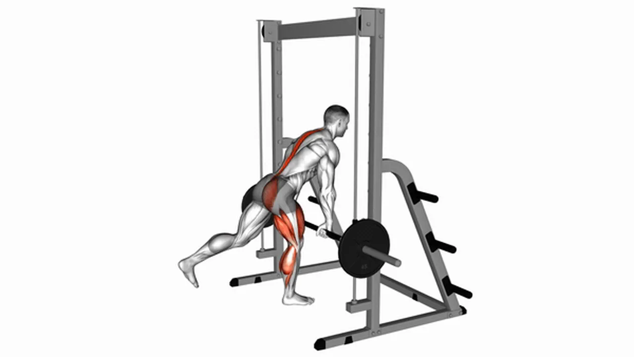 How to do the Smith Machine Single Leg Deadlift? Image