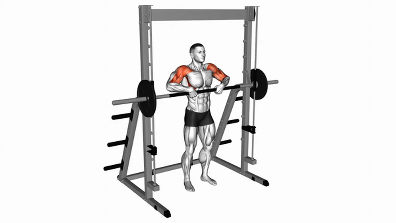 How to do Smith Machine Upright Rows? Image