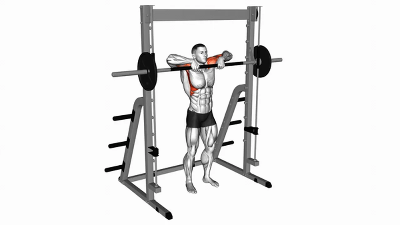 Common variations of Smith Machine Upright Rows Image