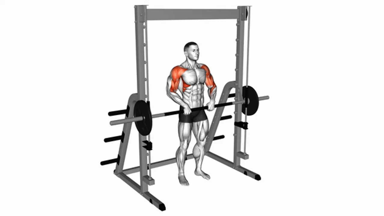 Smith Machine Upright Row