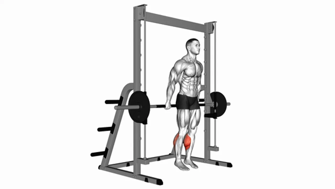 Smith Reverse Calf Raises