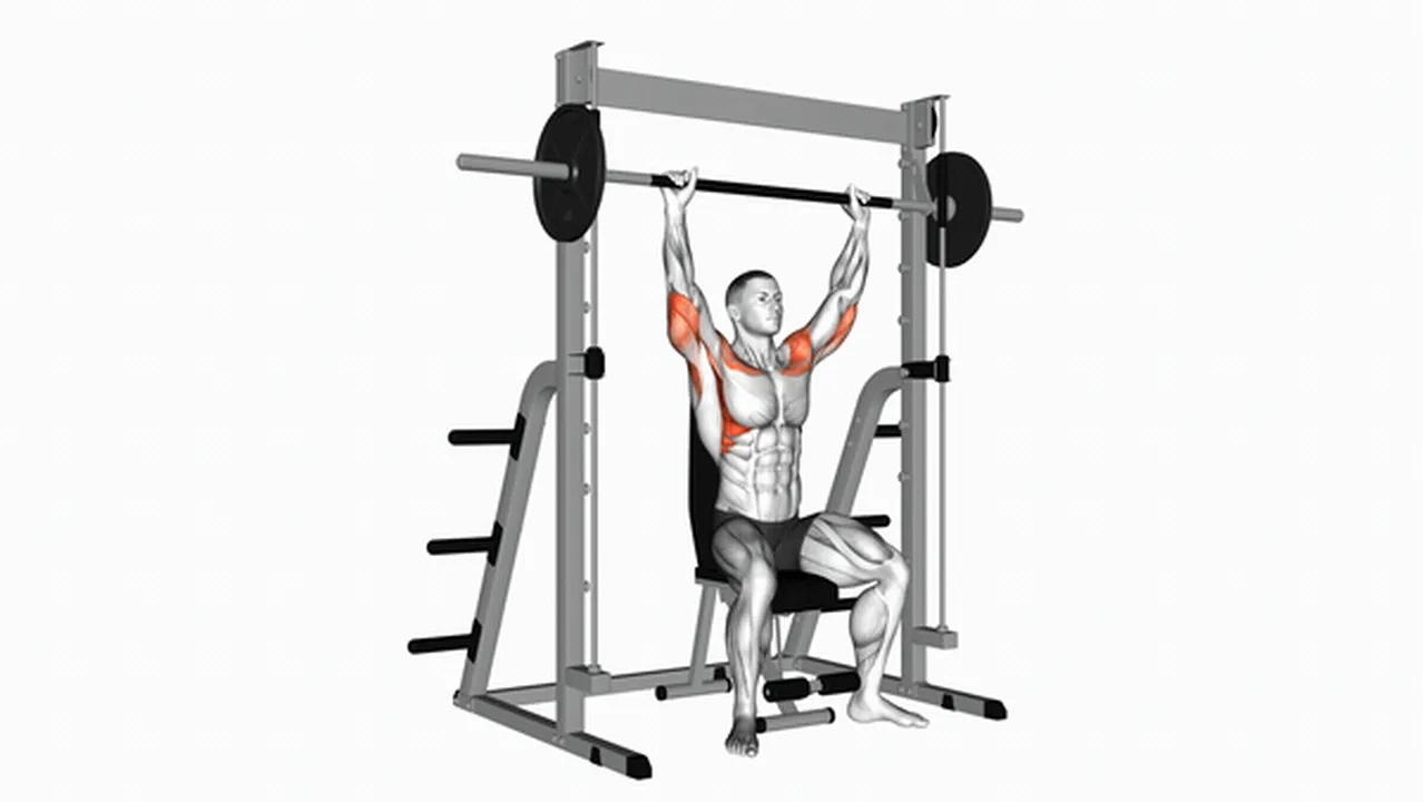 Common Smith Seated Shoulder Press Variations Image