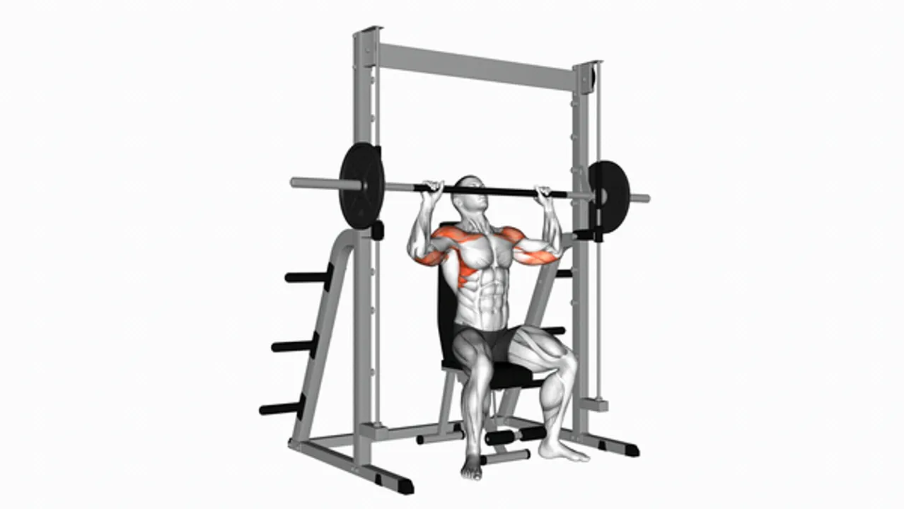 Smith Seated Shoulder Press