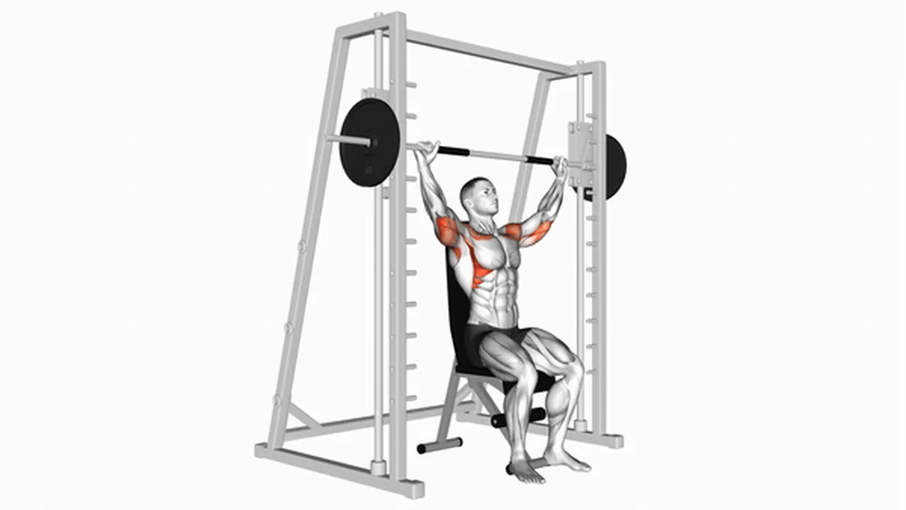 How to do Smith Shoulder Press? Image