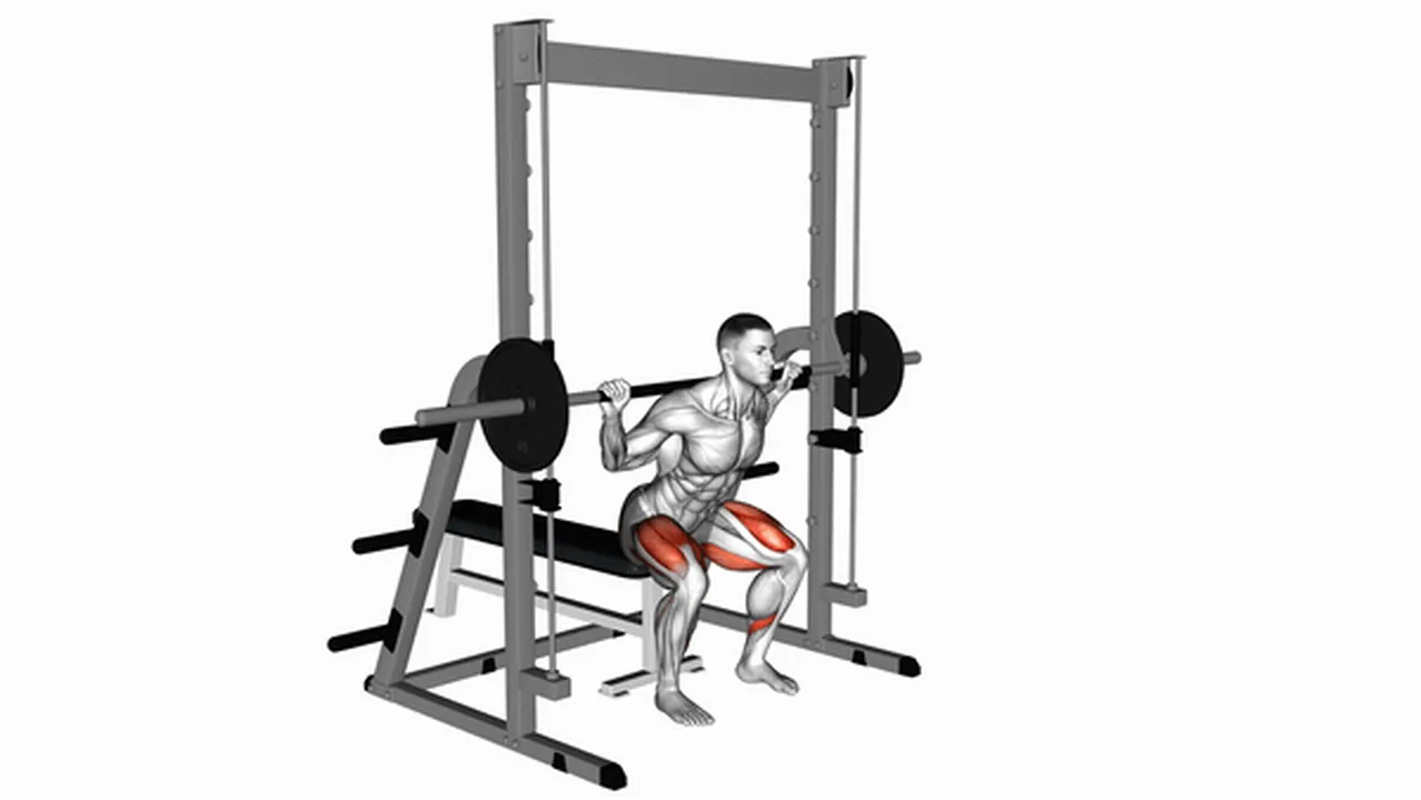 How to Perform Smith Squat to Bench Image