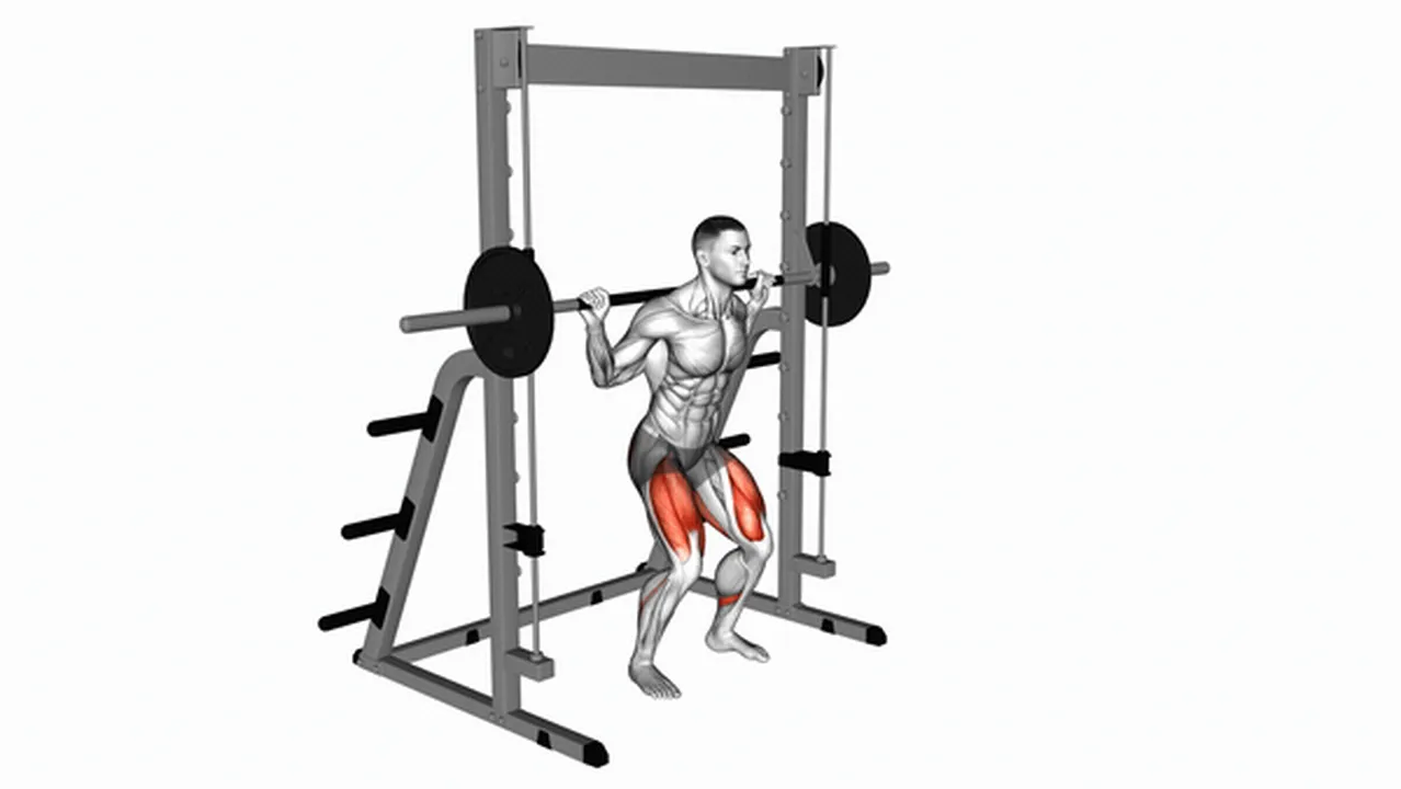 Common mistakes during Smith Squats Image