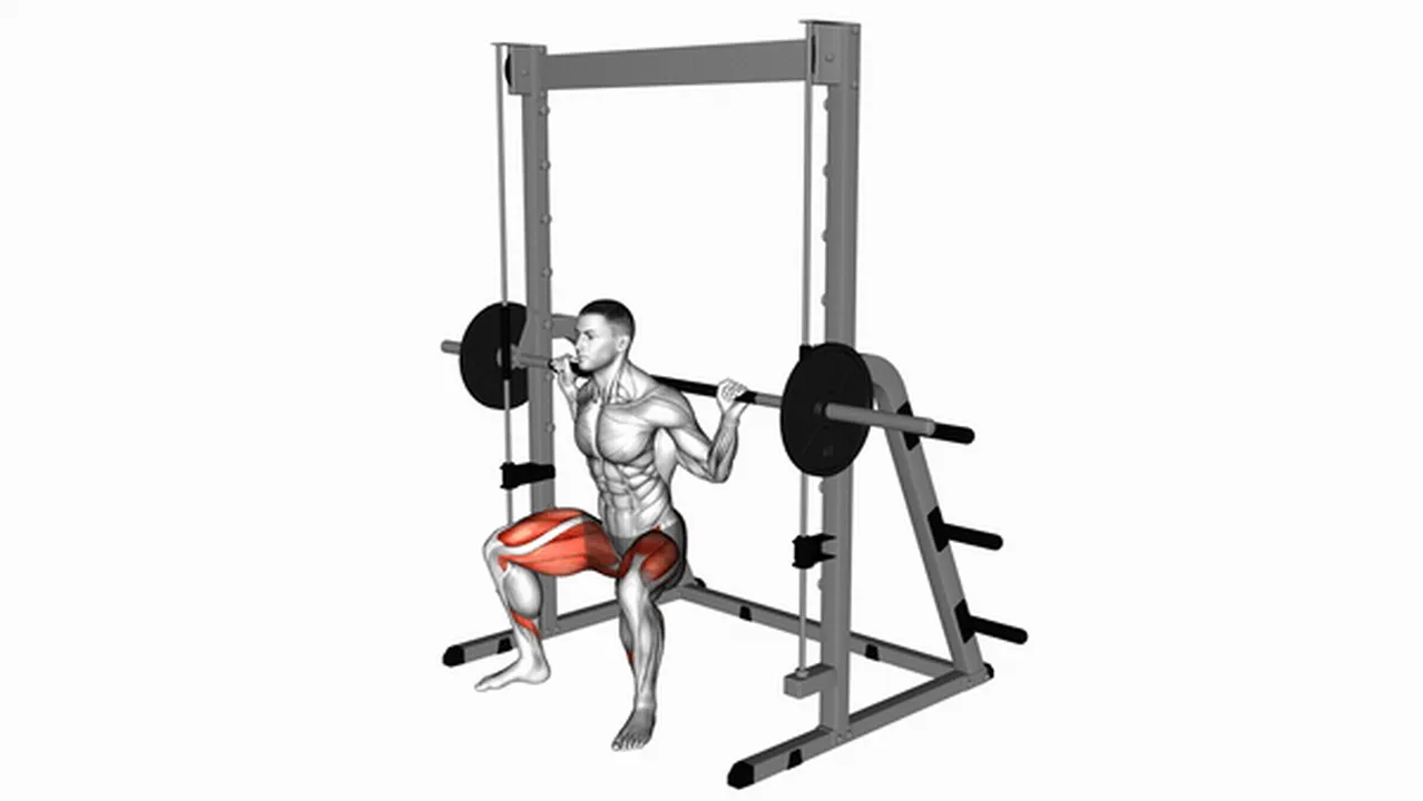 Common Smith Sumo Chair Squat variations Image