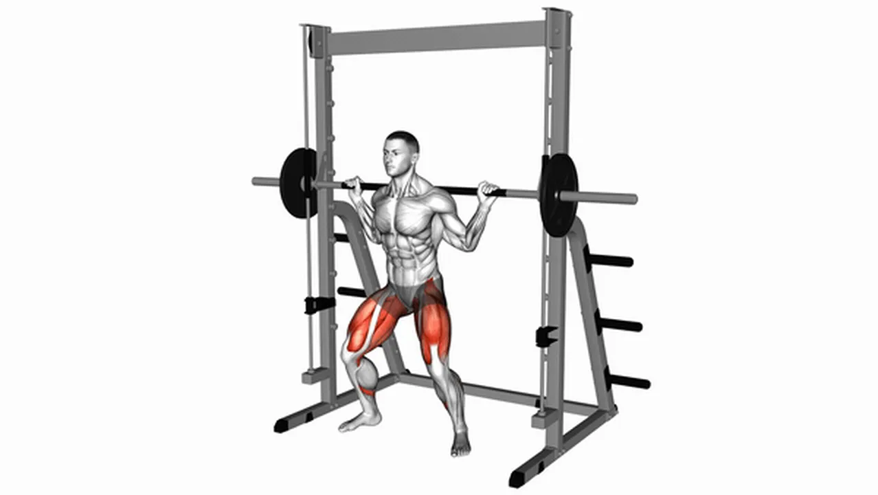 Common mistakes during Smith Sumo Squats Image