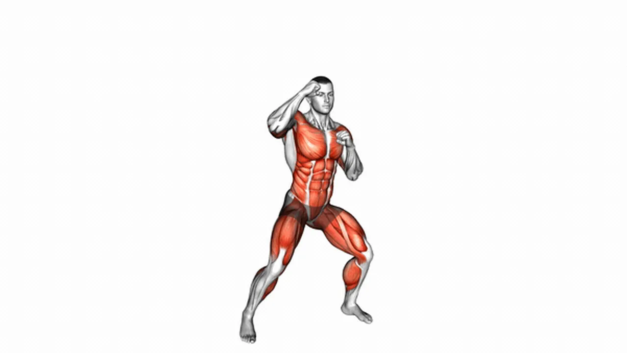 How to do Squat Bounce Sky Punch? Image