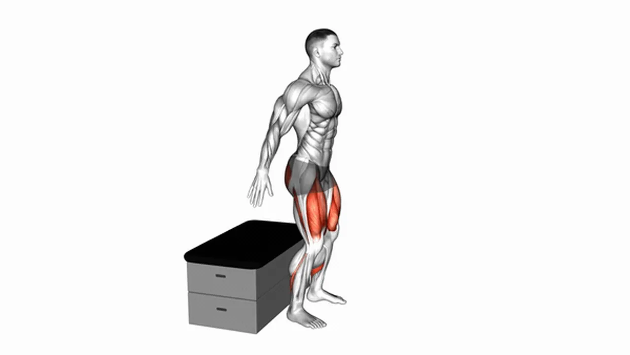 What are the benefits of squats on a padded stool? Image