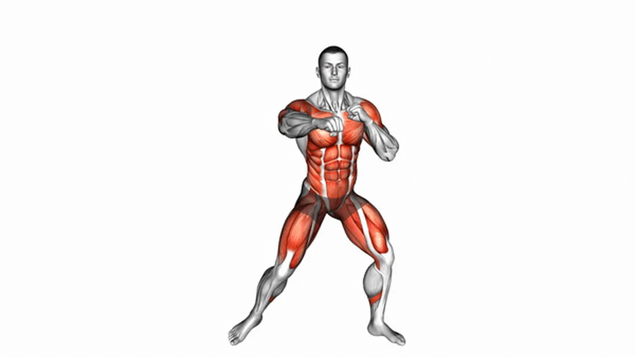 How to do Squat Side Up Hook Punch? Image