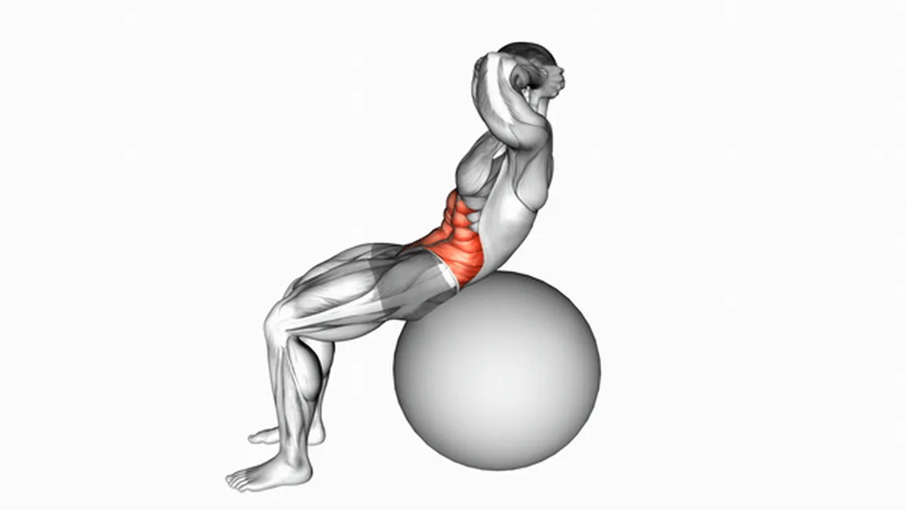 How to do Stability Ball Crunch? Image