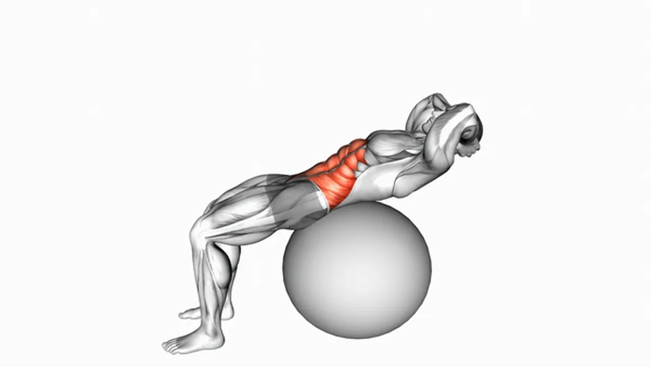 Common mistakes during Stability Ball Crunch Image