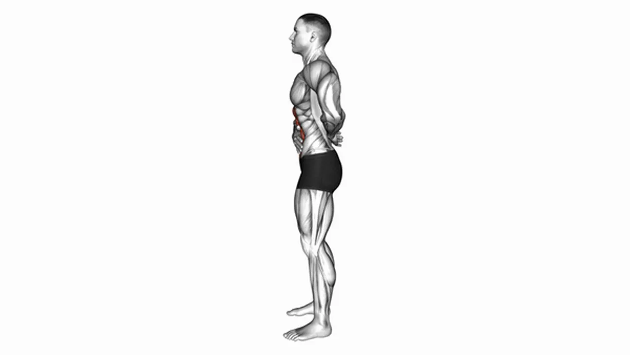 How to do standing abdominal vacuums? Image