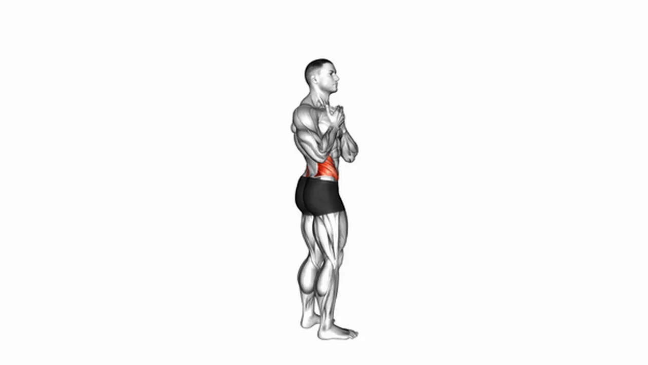 What are the benefits of the Standing Back Rotation Stretch? Image