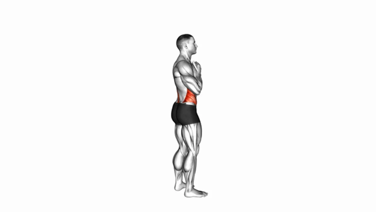 Standing Back Rotation Stretch