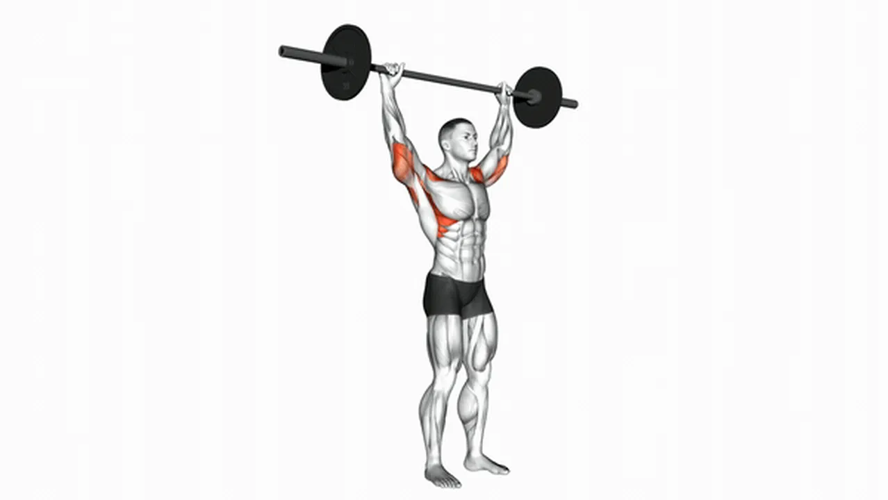 What are the benefits of Standing Behind Neck Press? Image