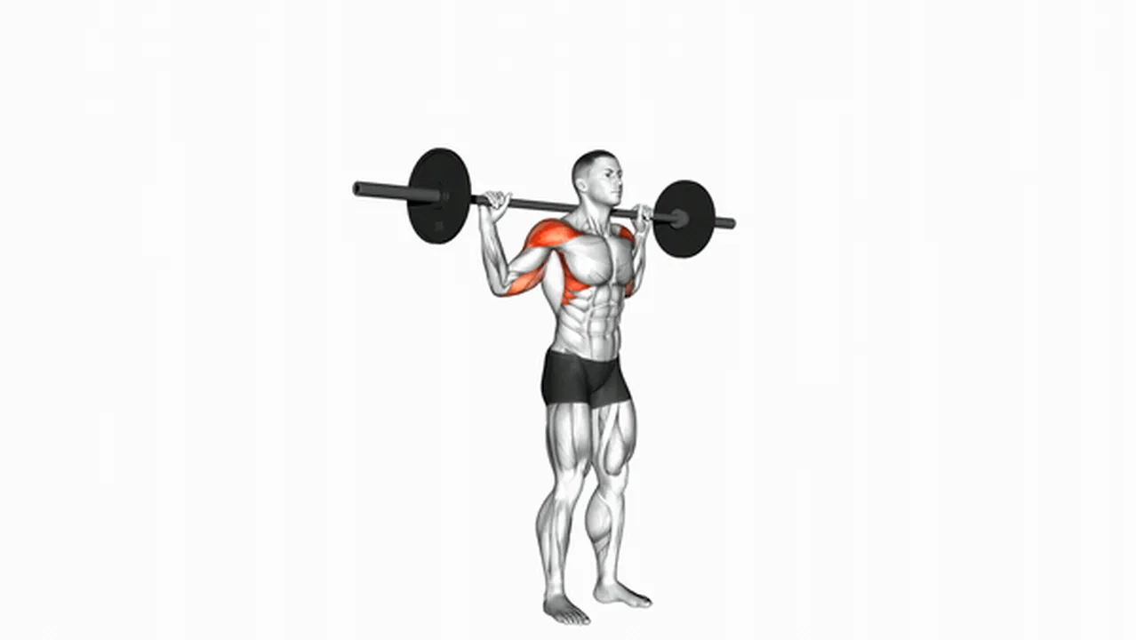 Common mistakes during Standing Behind Neck Press Image