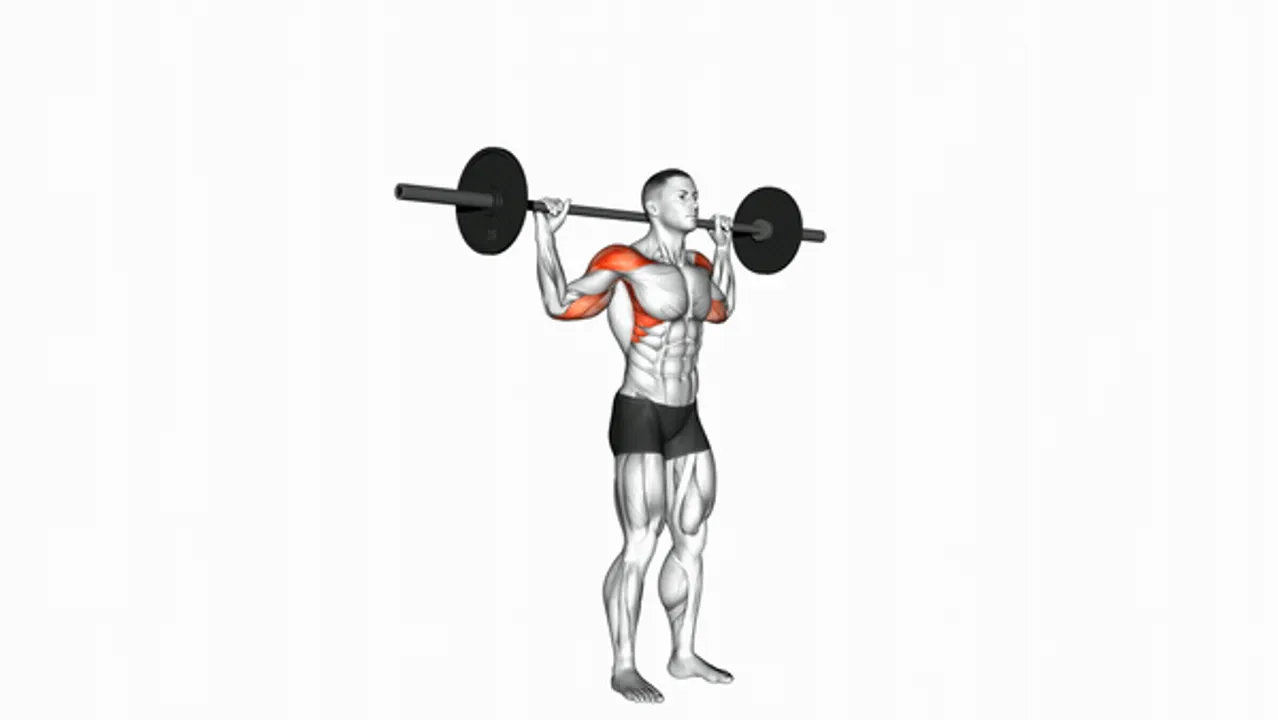 Standing Behind Neck Press