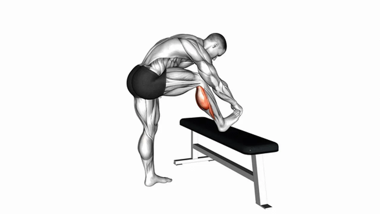 What are the benefits of the Standing Gastrocnemius Calf Stretch? Image