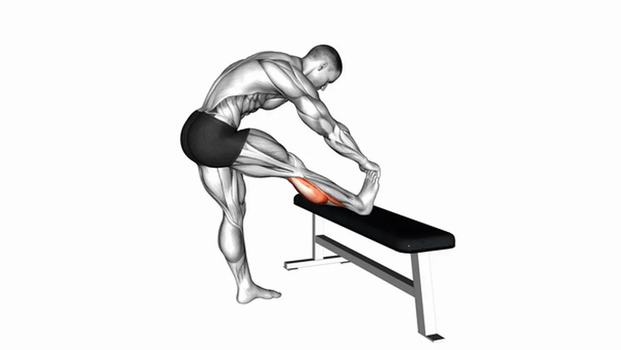 Common mistakes during the Standing Gastrocnemius Calf Stretch Image