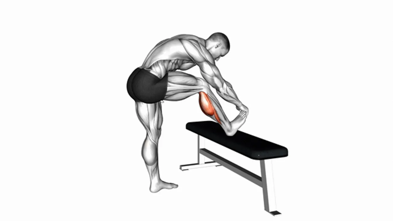 Standing Gastrocnemius Calf Stretch