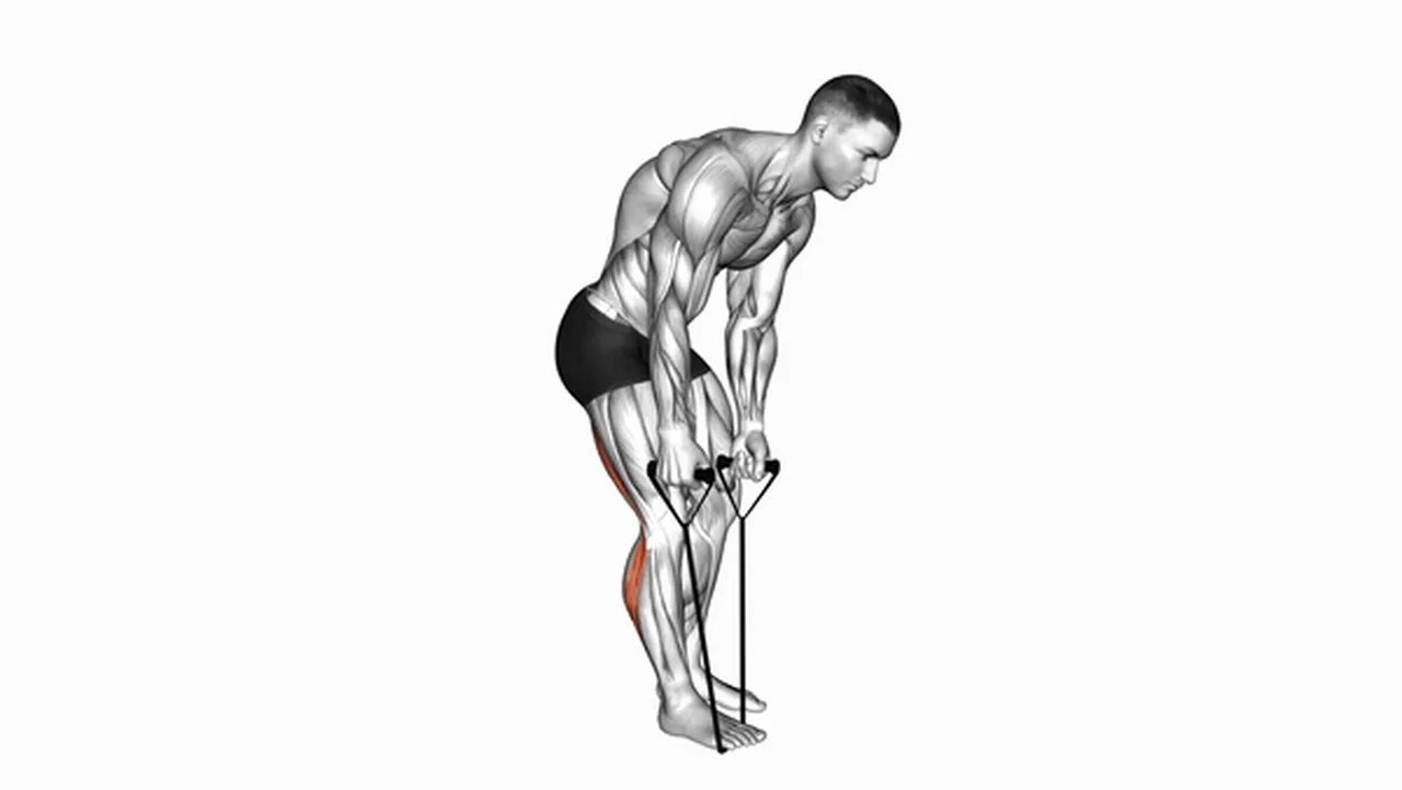 What are the benefits of the Standing Hamstring and Calf Stretch? Image