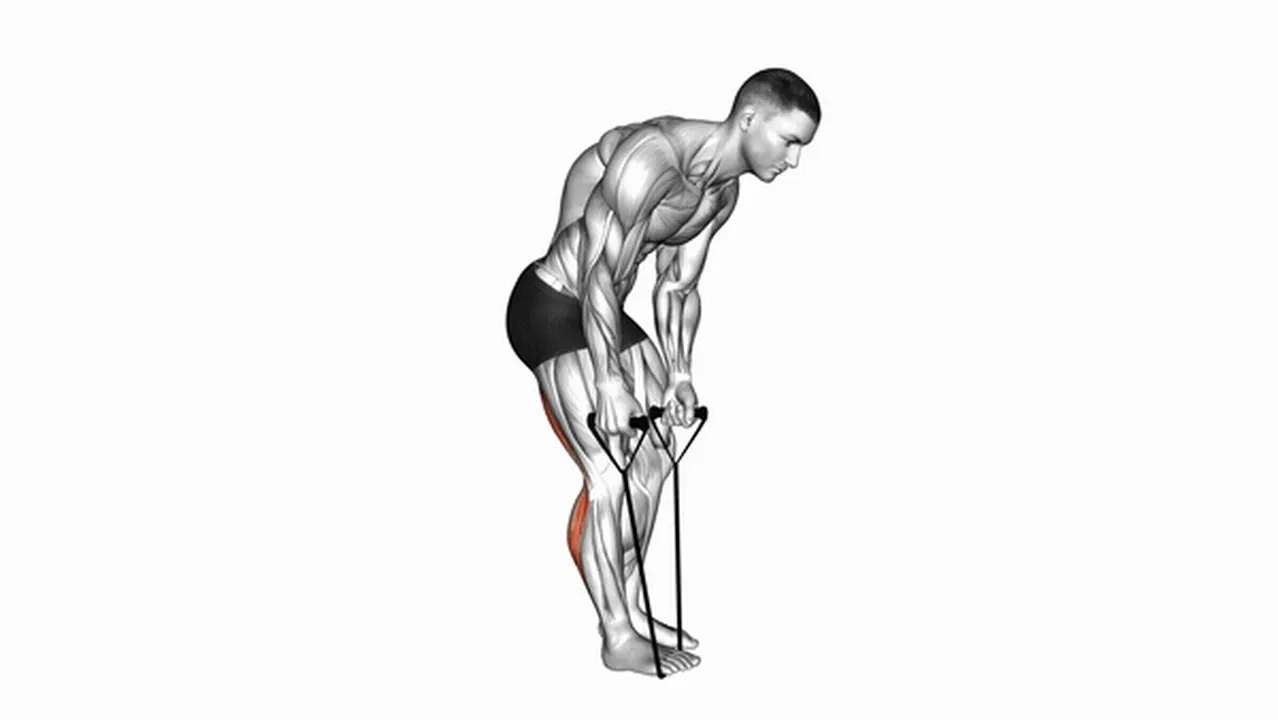 How to do the Standing Hamstring and Calf Stretch? Image