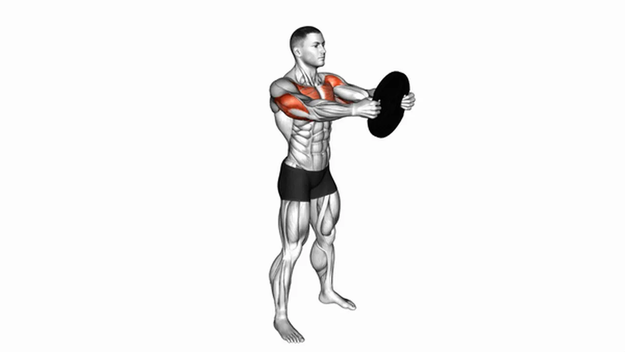 How to do the Standing Plate Press? Image