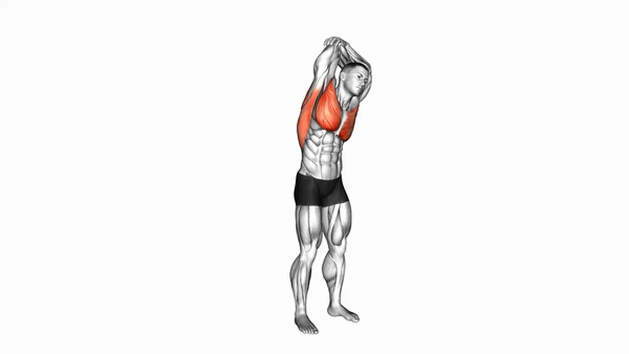 What are the benefits of the Standing Reach Up Back Rotation Stretch? Image