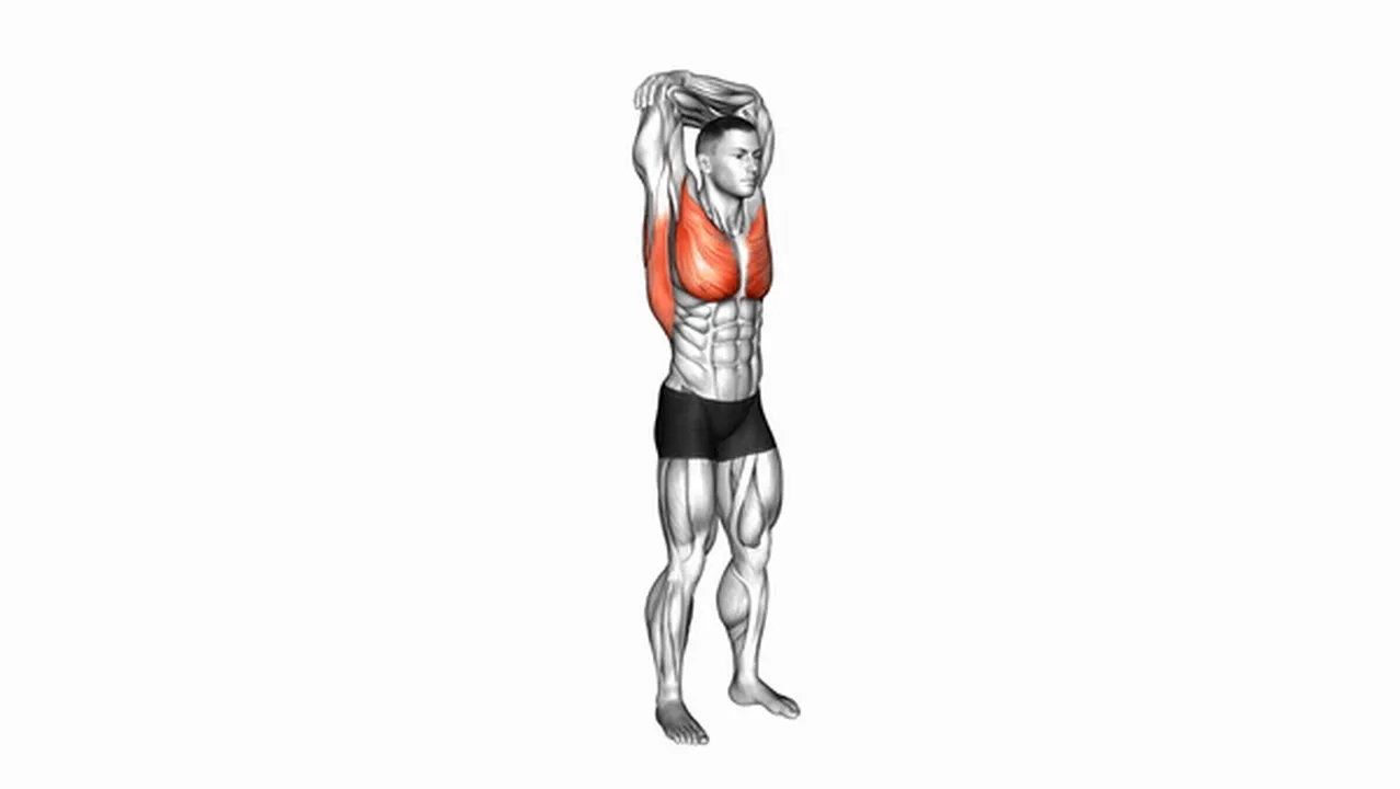 Common mistakes during the Standing Reach Up Back Rotation Stretch Image