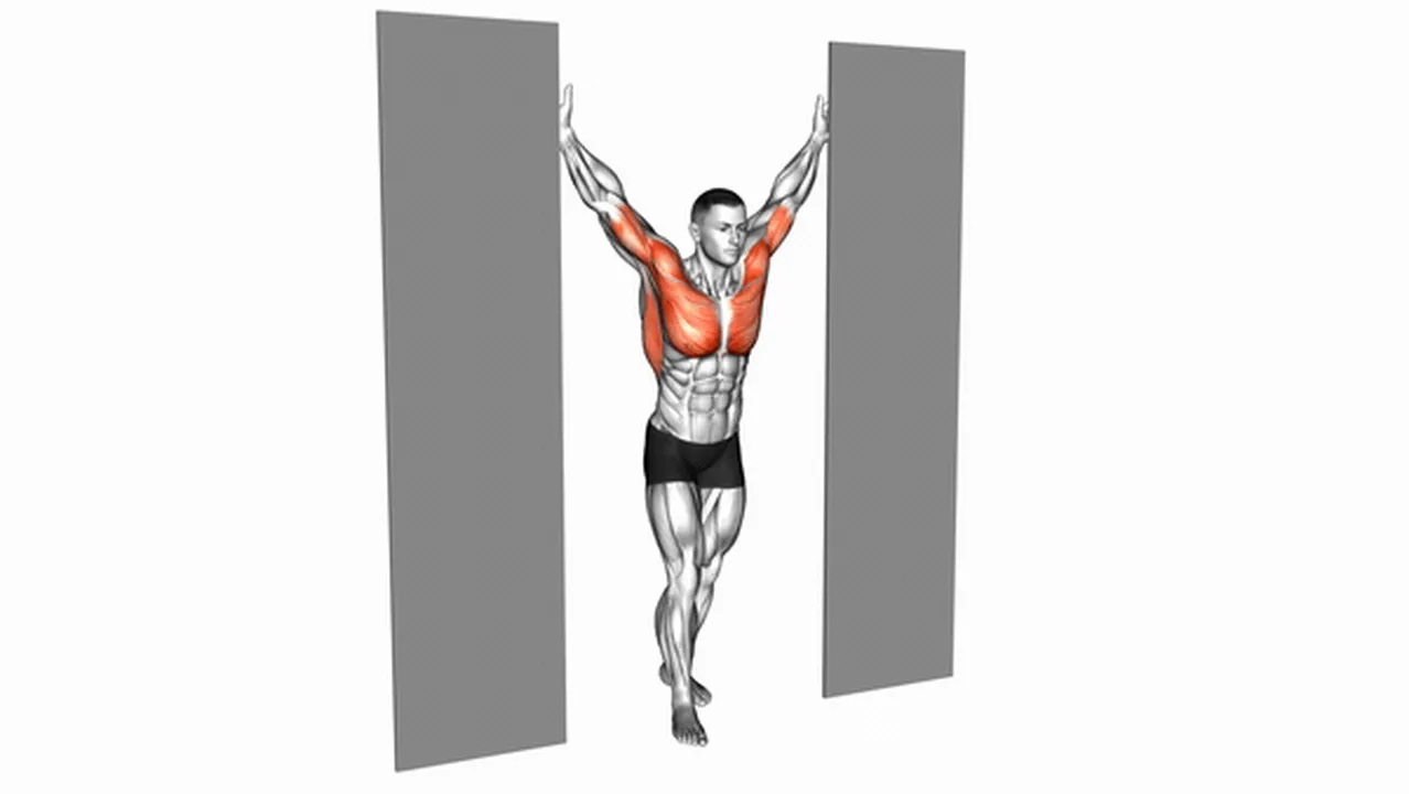 What are the benefits of the Standing Upright Shoulders Stretch? Image