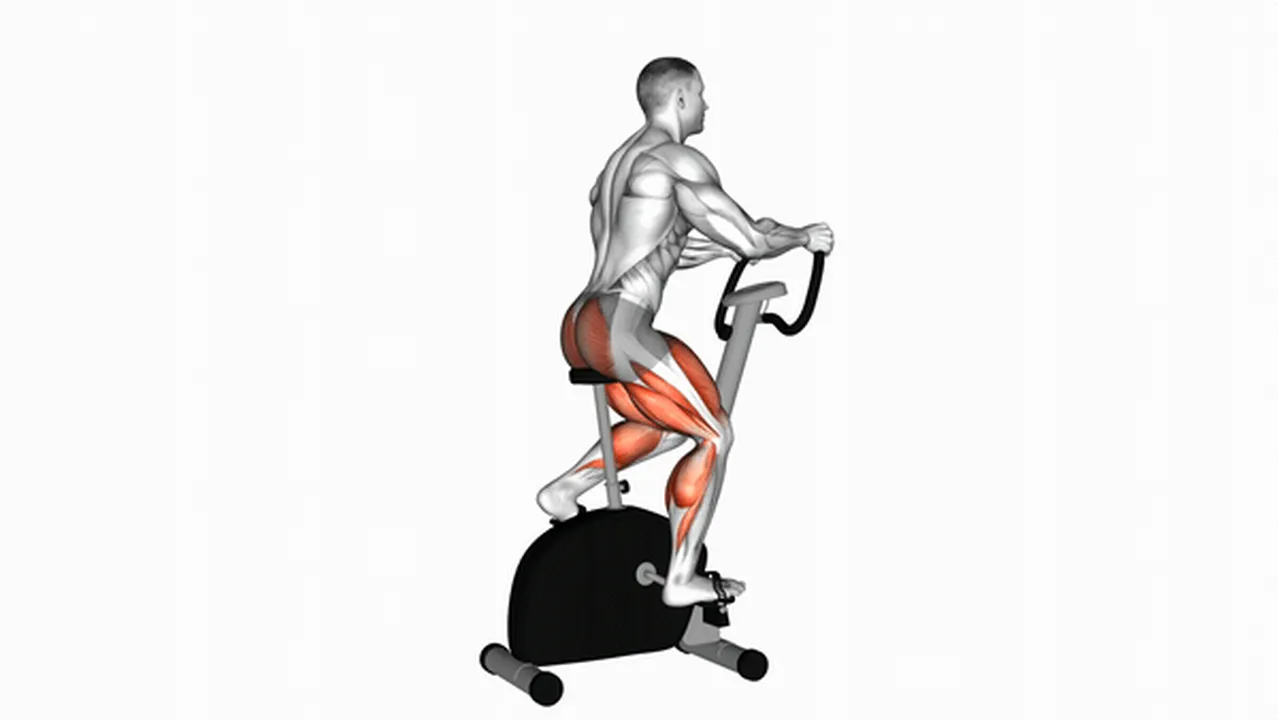 Common stationary bike walk cardio variations Image