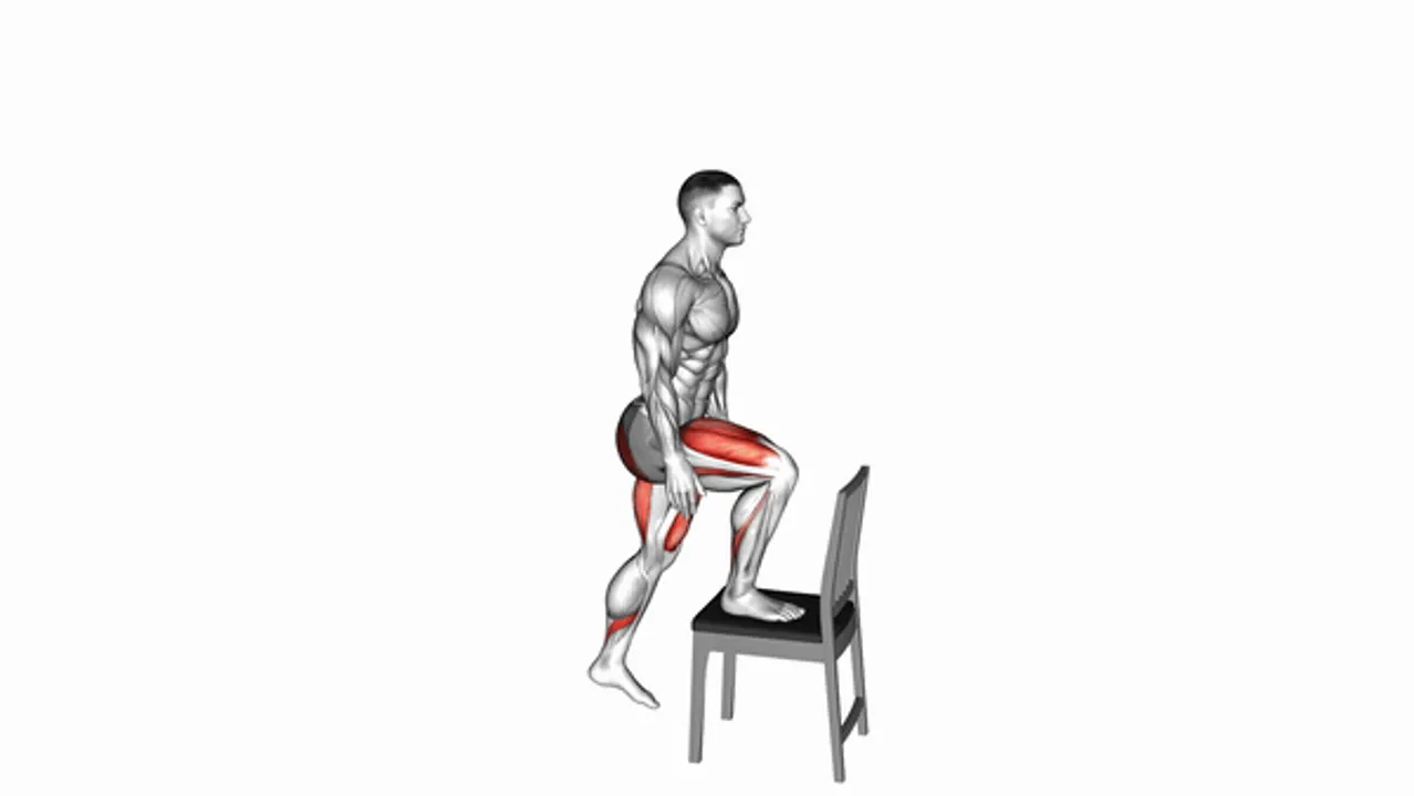 Step-Ups on Chair