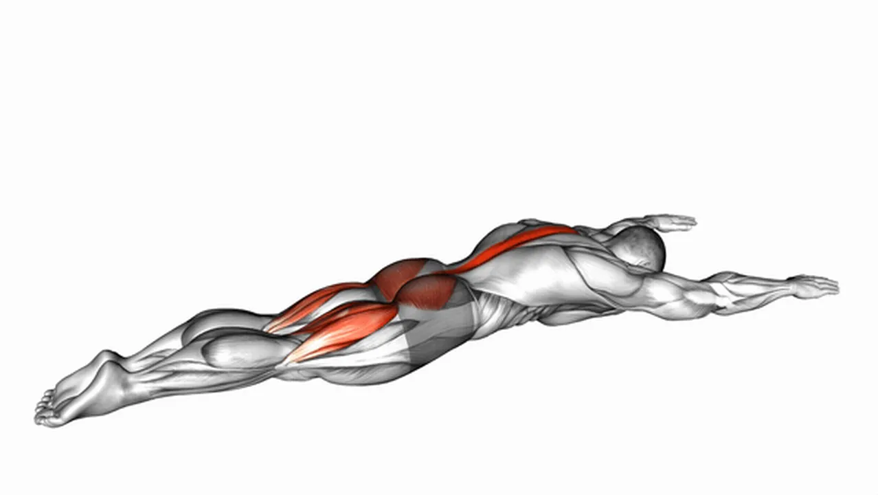 Common mistakes during the Superman exercise Image