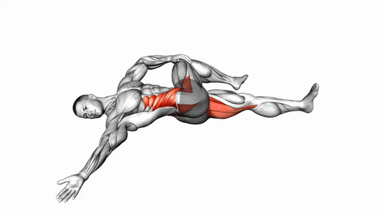 How to do the Supine Spinal Twist Yoga Pose? Image