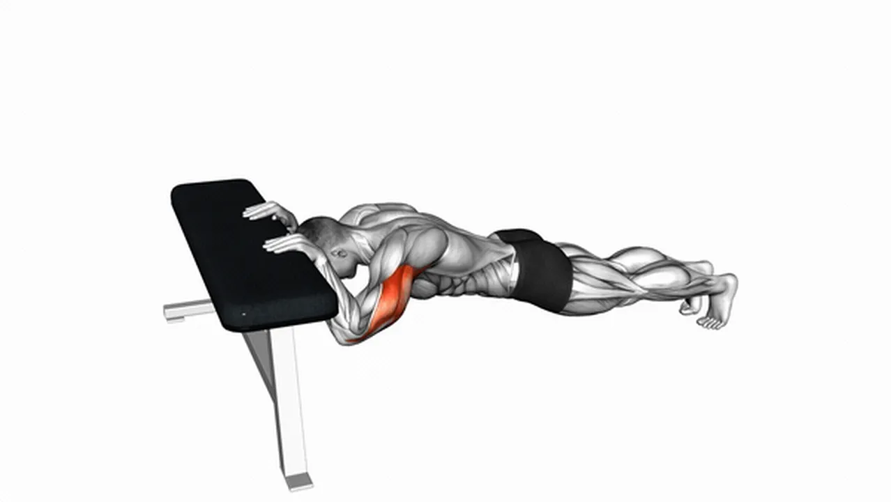 How to do the Triceps Press (Head Below Bench)? Image