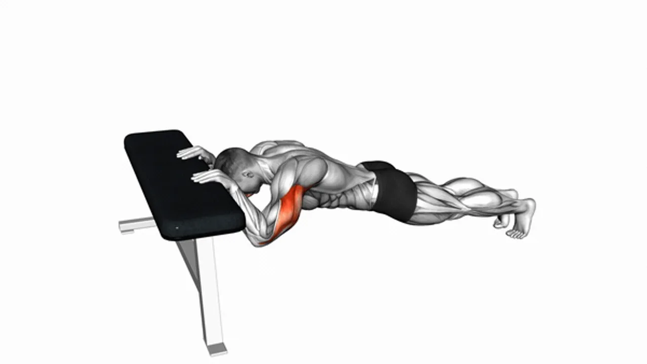 Triceps Press (Head Below Bench)