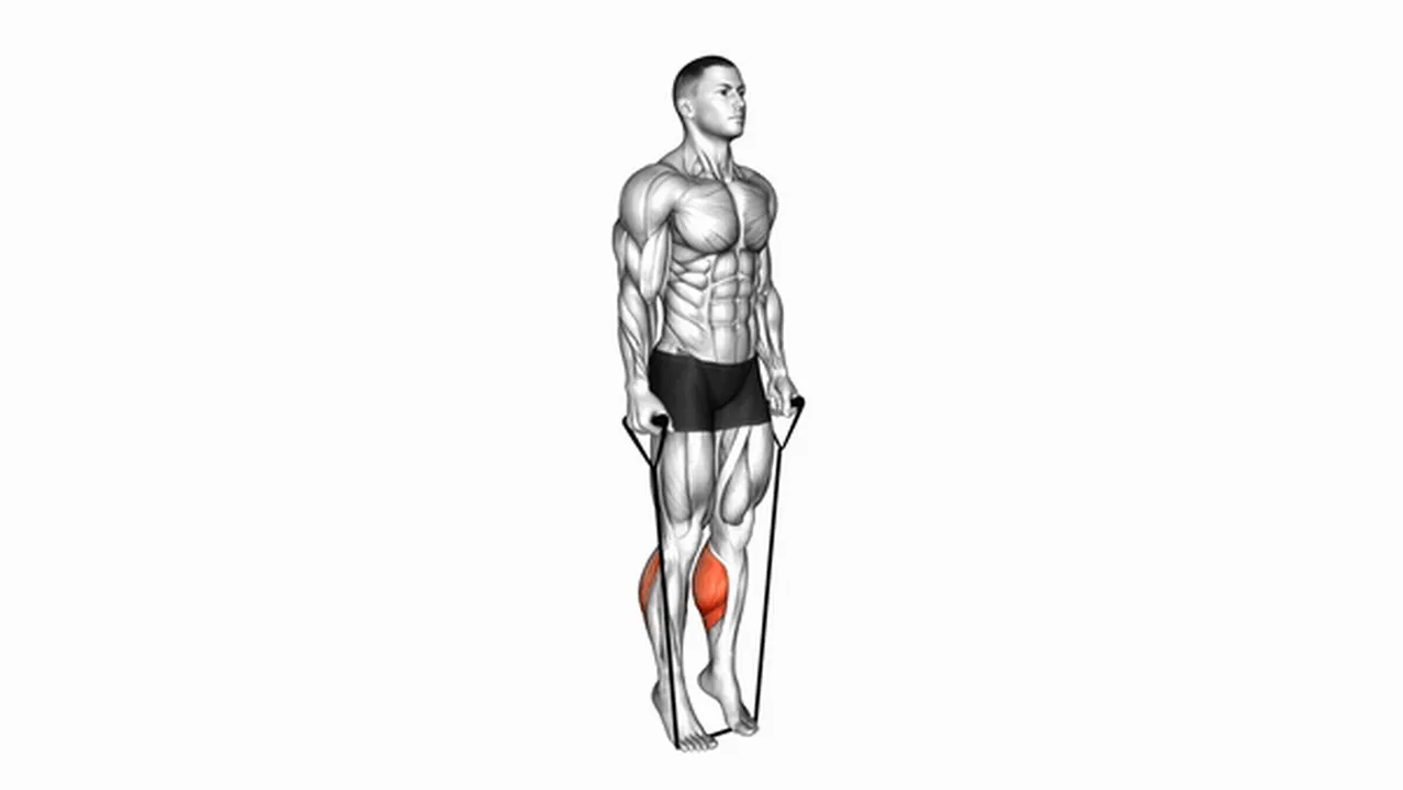 Common variations of the Two Legs Calf Raise with Band Image