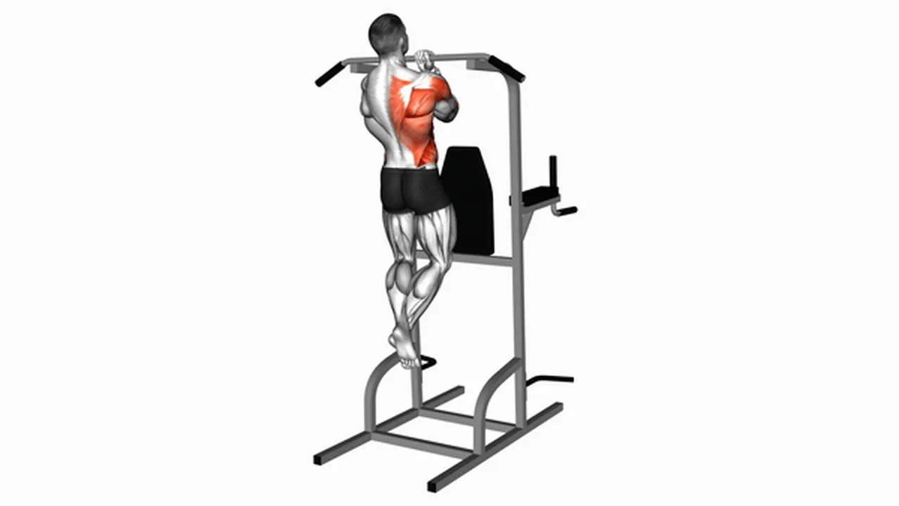 Common uneven pull-ups variations Image