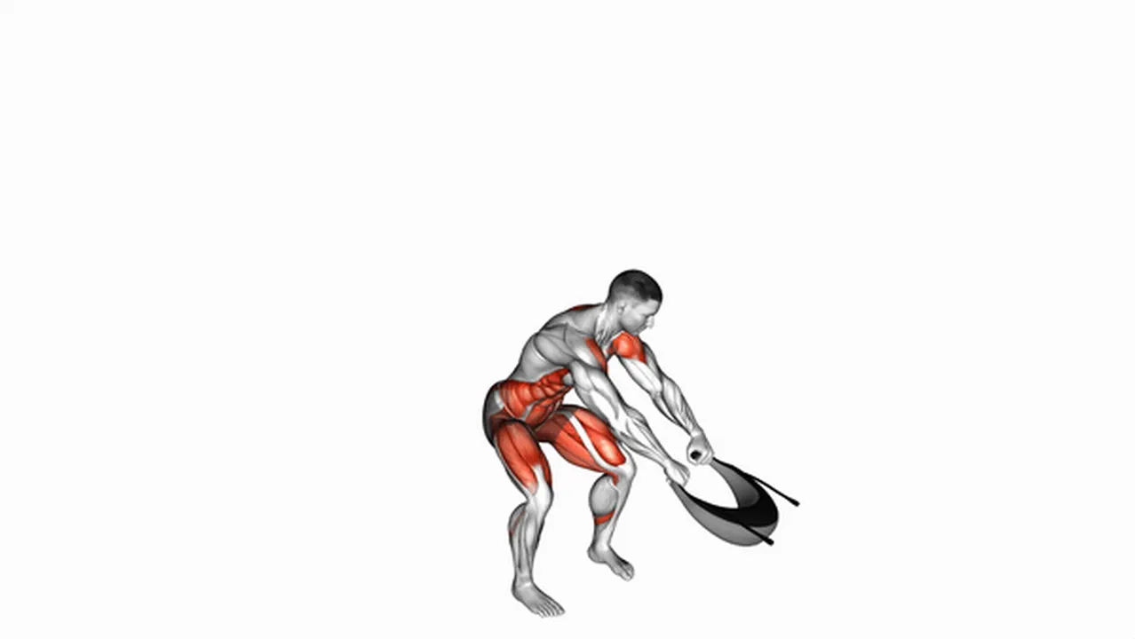 Common mistakes during Weighted Bag Wood Chop Squats Image